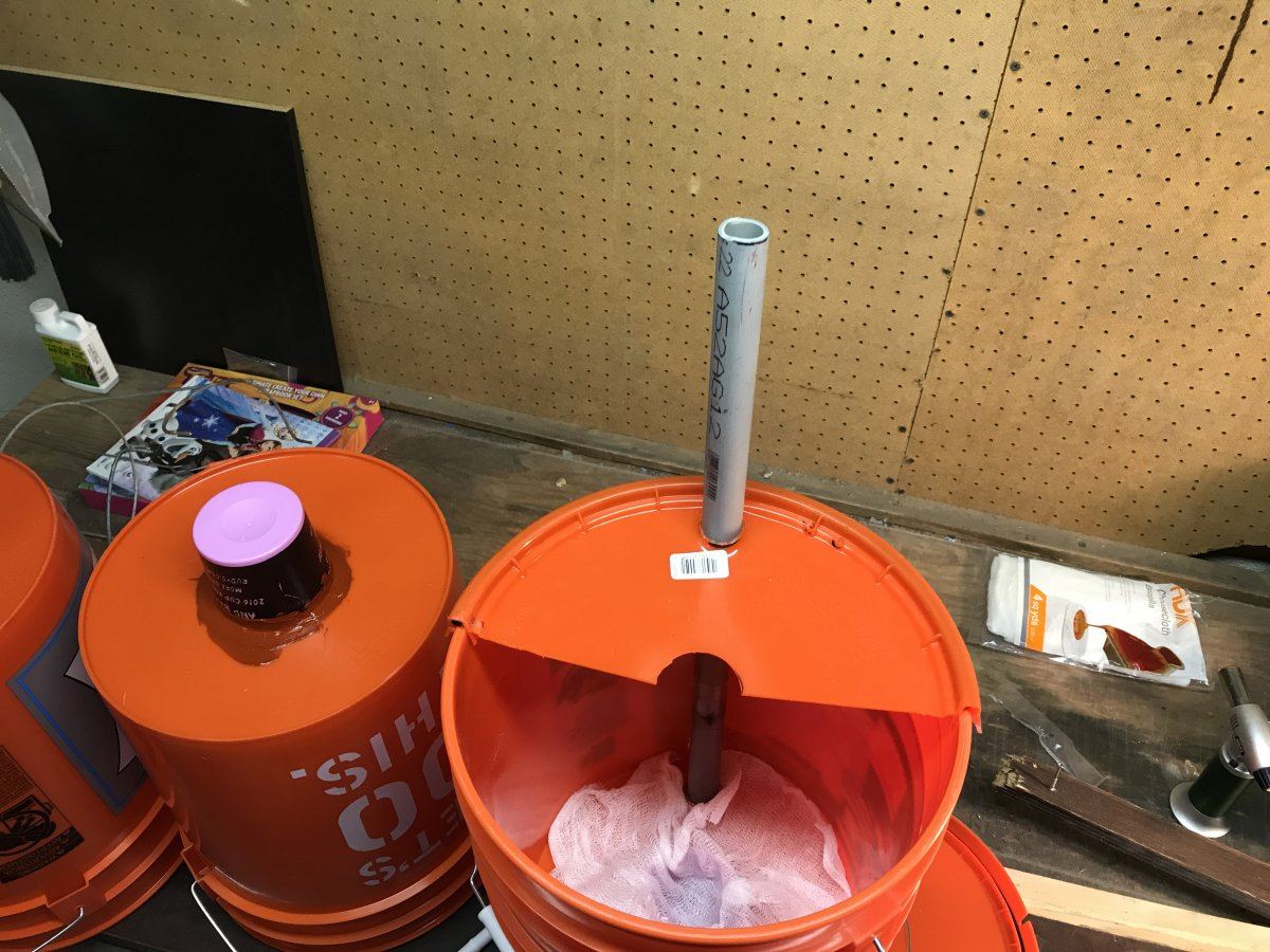 Using a 2 bucket system