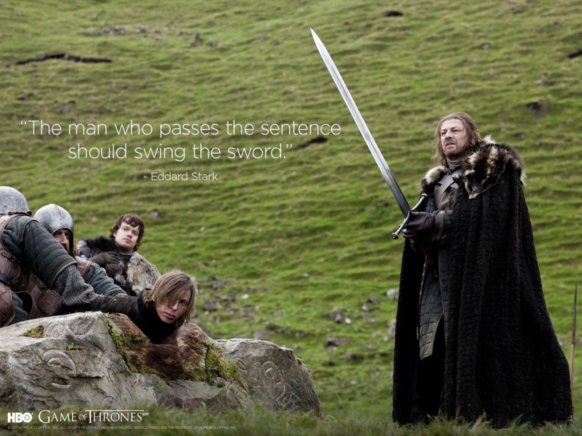 Wallpaper ned quote 1600
