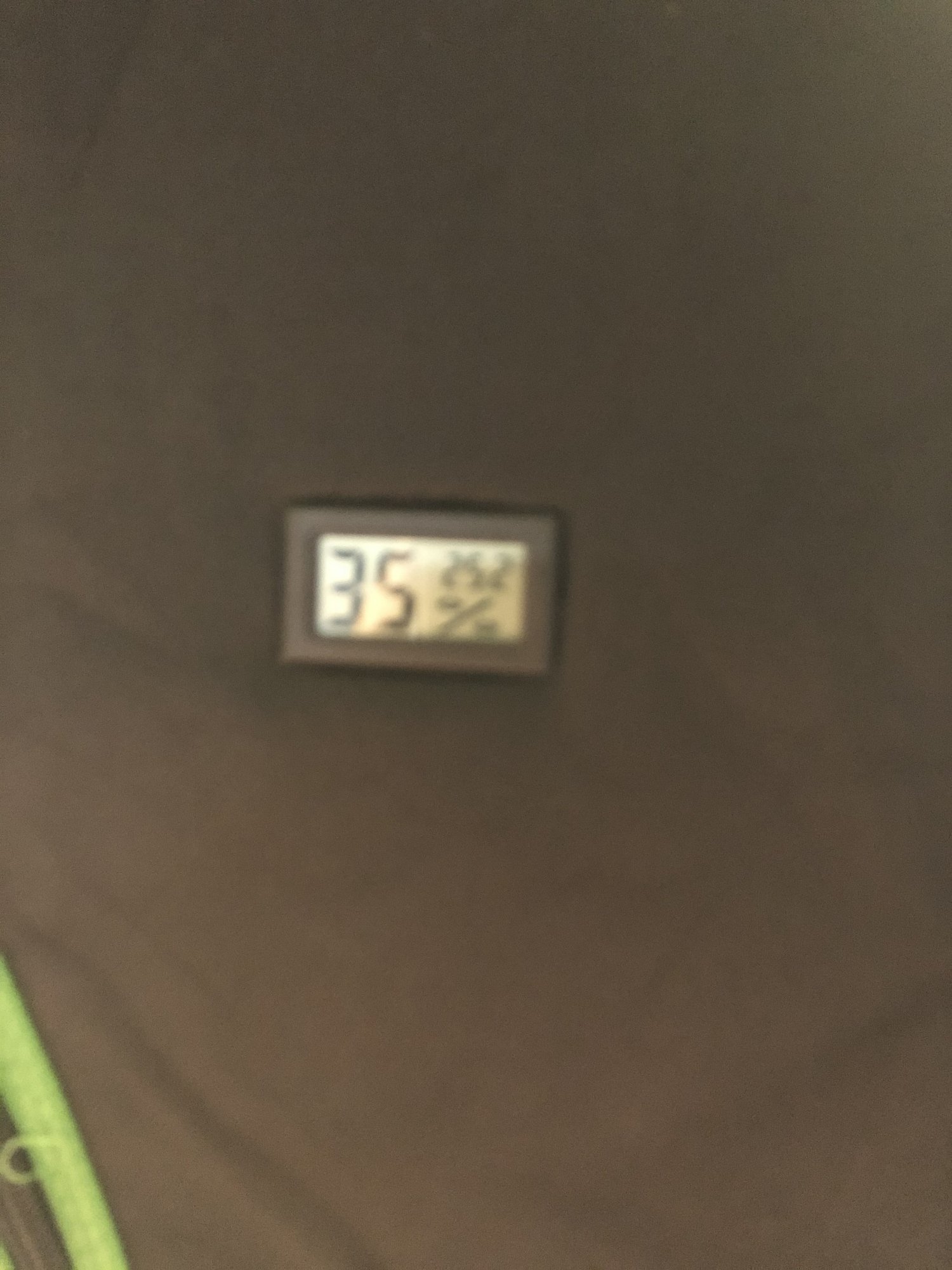 What is my tent humidity actually at 3