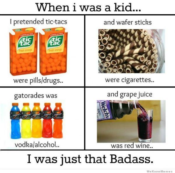 When i was a kid
