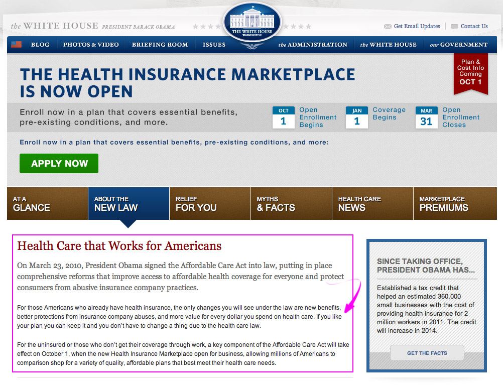 White house keep it