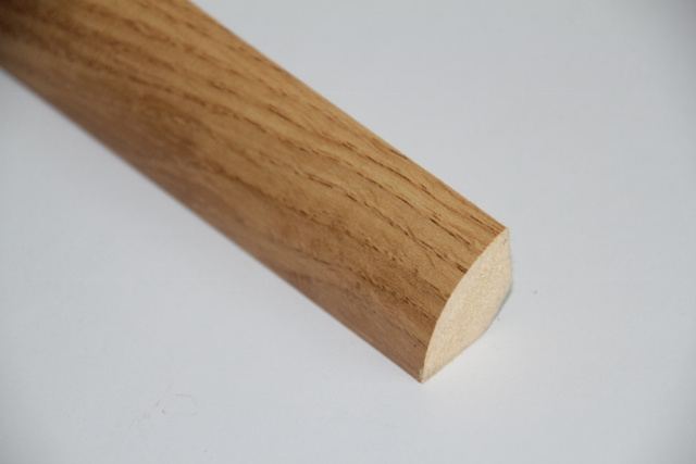 White oak shoe moulding