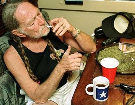 Willie still smoking 