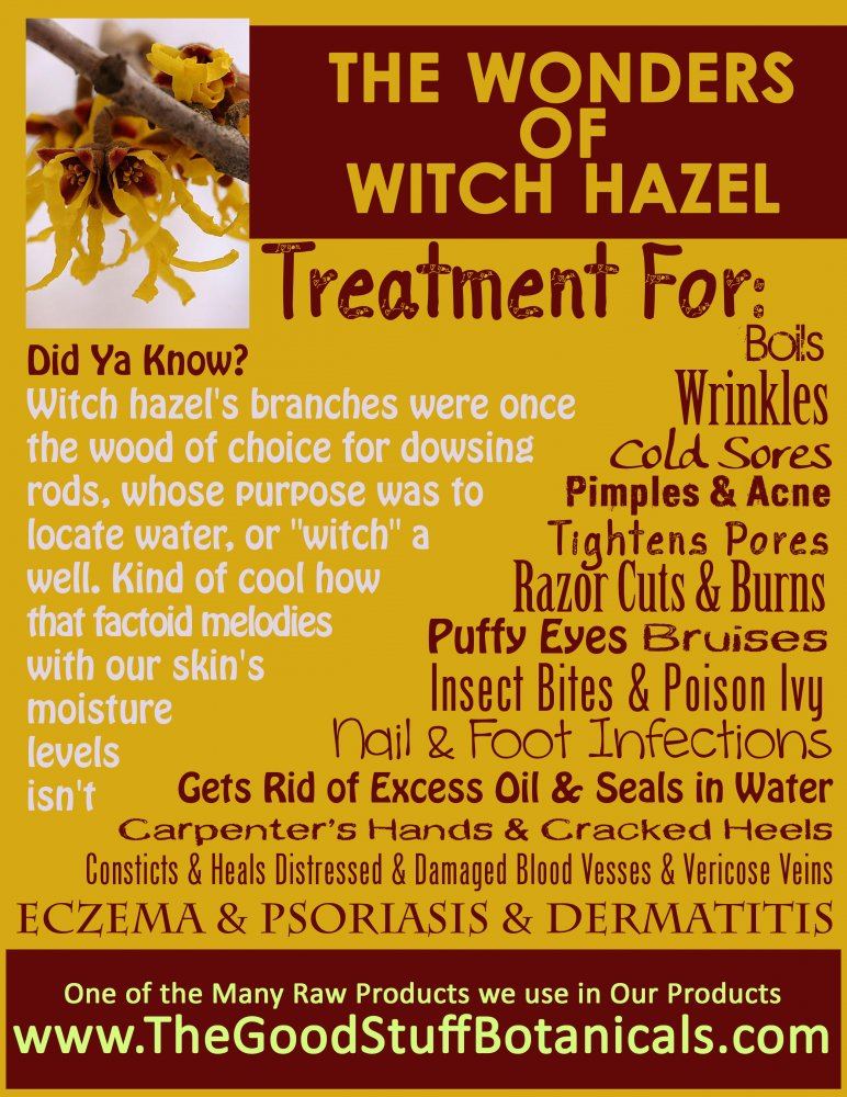Witch hazel benefits
