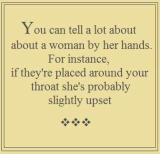 Womanhandsneck