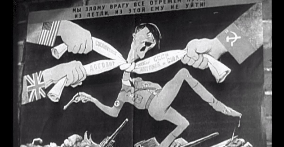 WWII Russian Poster