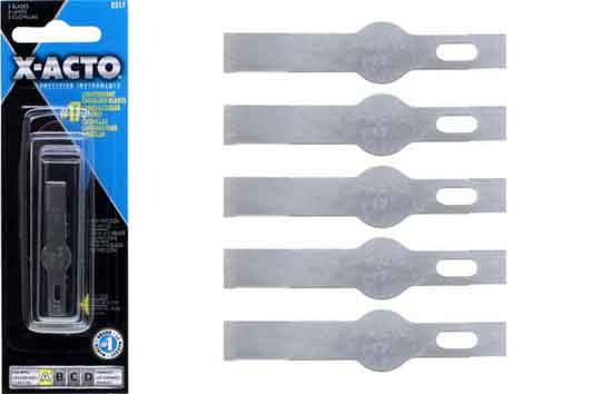 X acto x217 5pc no 17 chiseling knife blades main
