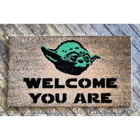 Yoda welcome matt