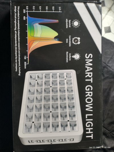 Best grow light I've tried so far... Apozz 1000w smart light...