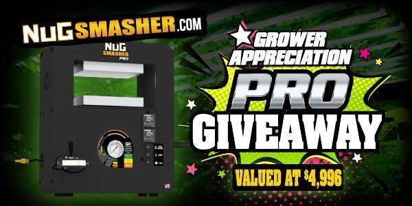 FREE NugSmasher Grower Appreciation Giveaway - Enter chance to win a NugSmasher Pro