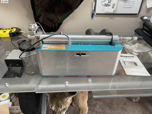 OCO "Super-C" Supercritical CO2 extractor. $2k