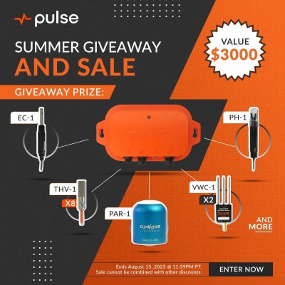 Pulse Summer Giveaway and Sale ($3,000 value prize)