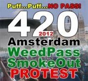 20 April 2012 Amsterdam 4:20 smoke-out