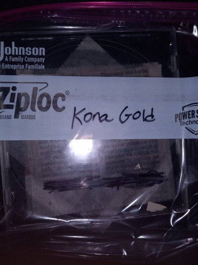 My Kona Gold Preservation Run