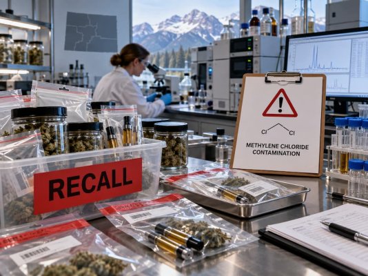Colorado Cannabis Company Recalls 49 Products After Methylene Chloride Is Detected