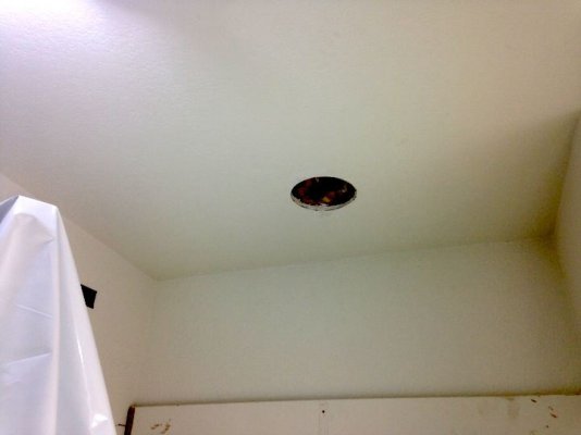 Ceiling hole