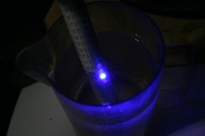 Canna Flush - photos of the effect on hard water