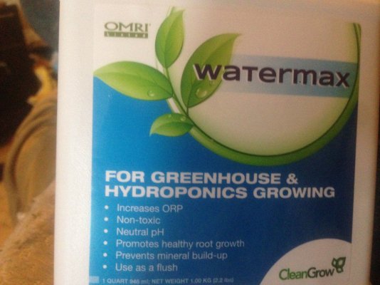 Watermax....plant Grade Bleach?