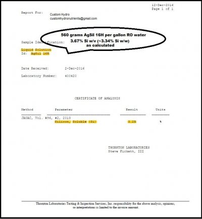 Osa Nutrient Additive Out Of Rhode Island! Is 5 Gallons Worth $4700?