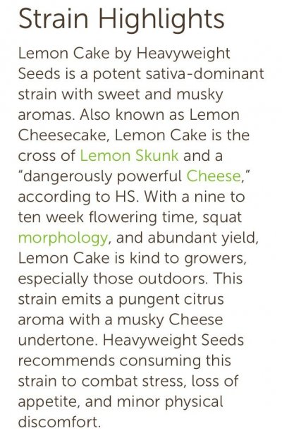 Experience With Lemon Cake Anyone?