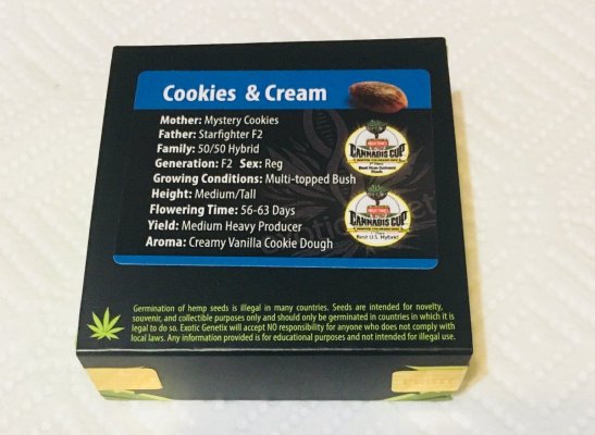 Cookies N Cream F1 R.i.p.