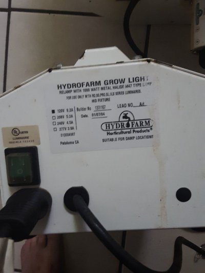 1000 watt hydrofarm ballast old school... mh to hps possible?