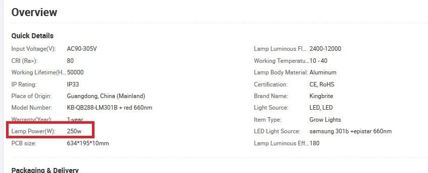 HPS light superior vs current led tech?