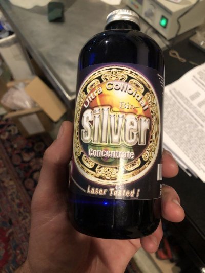 Colloidal silver production at home