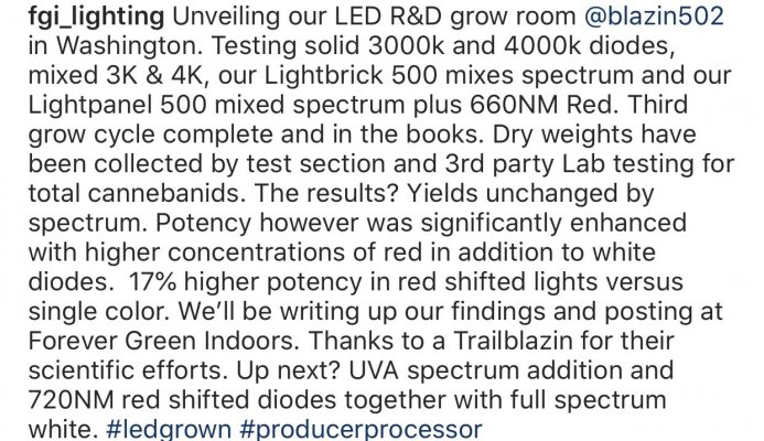 Quantum flower tent lighting upgrade v2 + red and far red