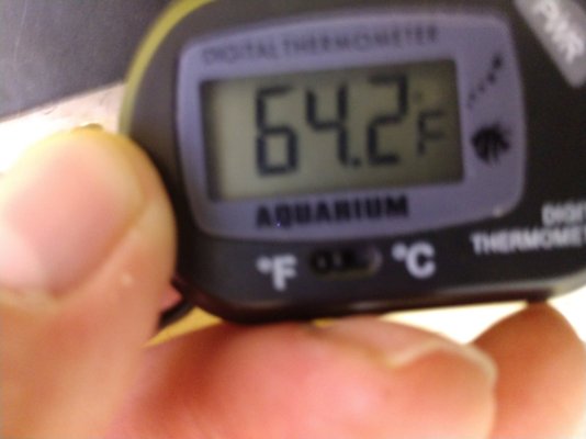 Rez temp 64 to cold?