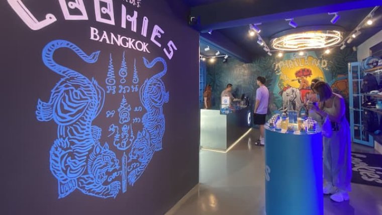 A Look Inside Thailand's First Cookies Dispensary