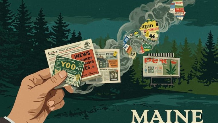 Maine Cannabis Industry Faces Potential Advertising Blackout