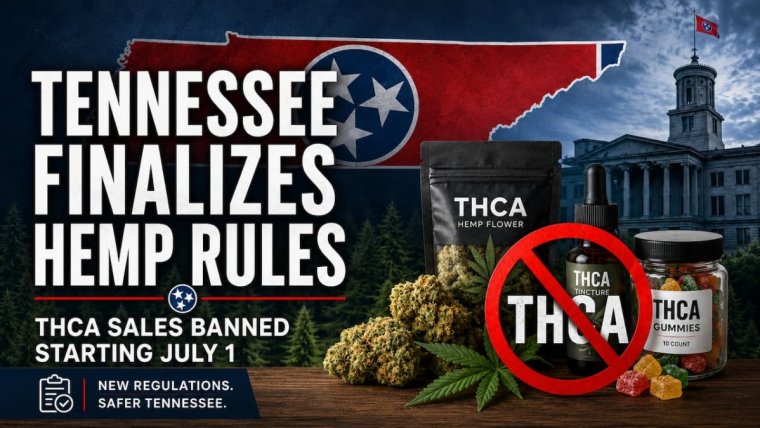 Tennessee Pulls the Plug on THCA: Sales Banned Starting July 1