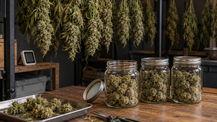 How to Dry and Cure Cannabis