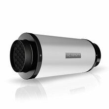 Inline Duct Fan Silencer Noise Reduction Muffler, Indoor Hydroponics Grow Tent Ventilation