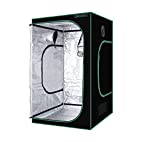 SEMOTH 60x60x80 Indoor Grow Tent Reflective 600D Mylar Hydroponic Grow Tent, Waterproof and Non-Light Leaking for Indoor Planting Growing 5x5