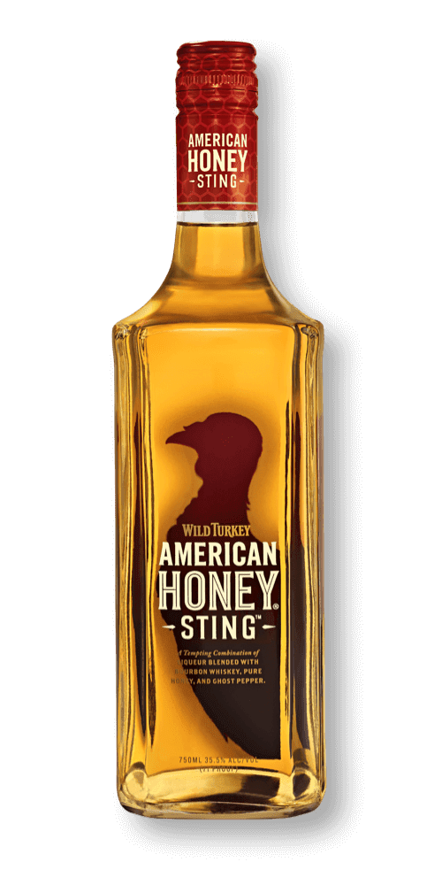American Honey Sting whiskey bottle