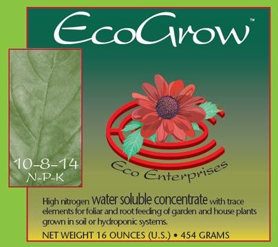Ecogrow Powdered Nutrients