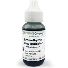 Bromothymol Blue pH Indicator, 1 oz.