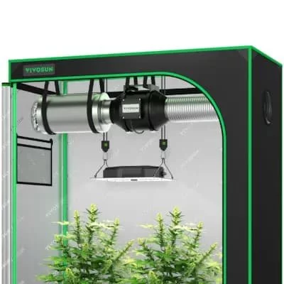 GIY 4 x 2 ft. Basic Grow Kit with VS1000 LED Grow Light