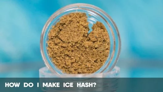 How do I make Ice Hash?