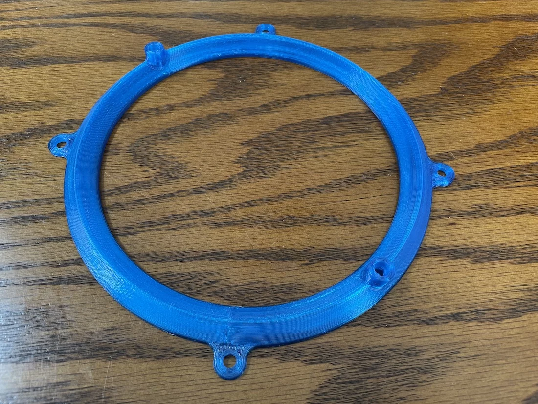 3d printed dual input drip ring