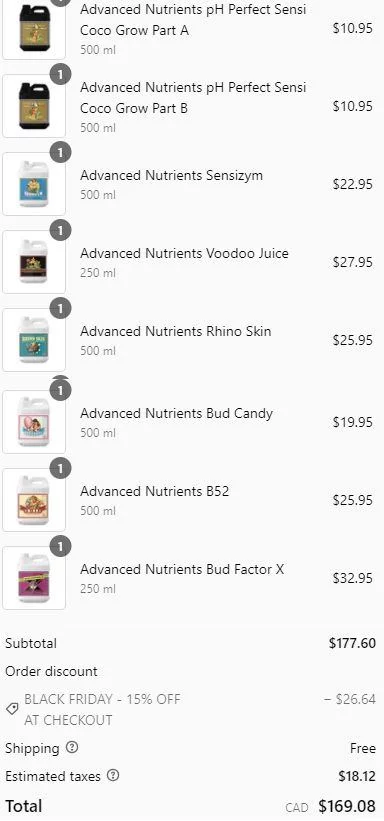 Adv Nutes purchase