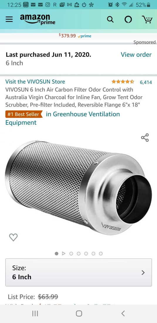 Is it carbon filter replacement time