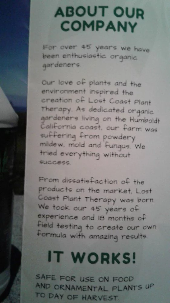 Lost coast plant therapy product of humboldt county 4