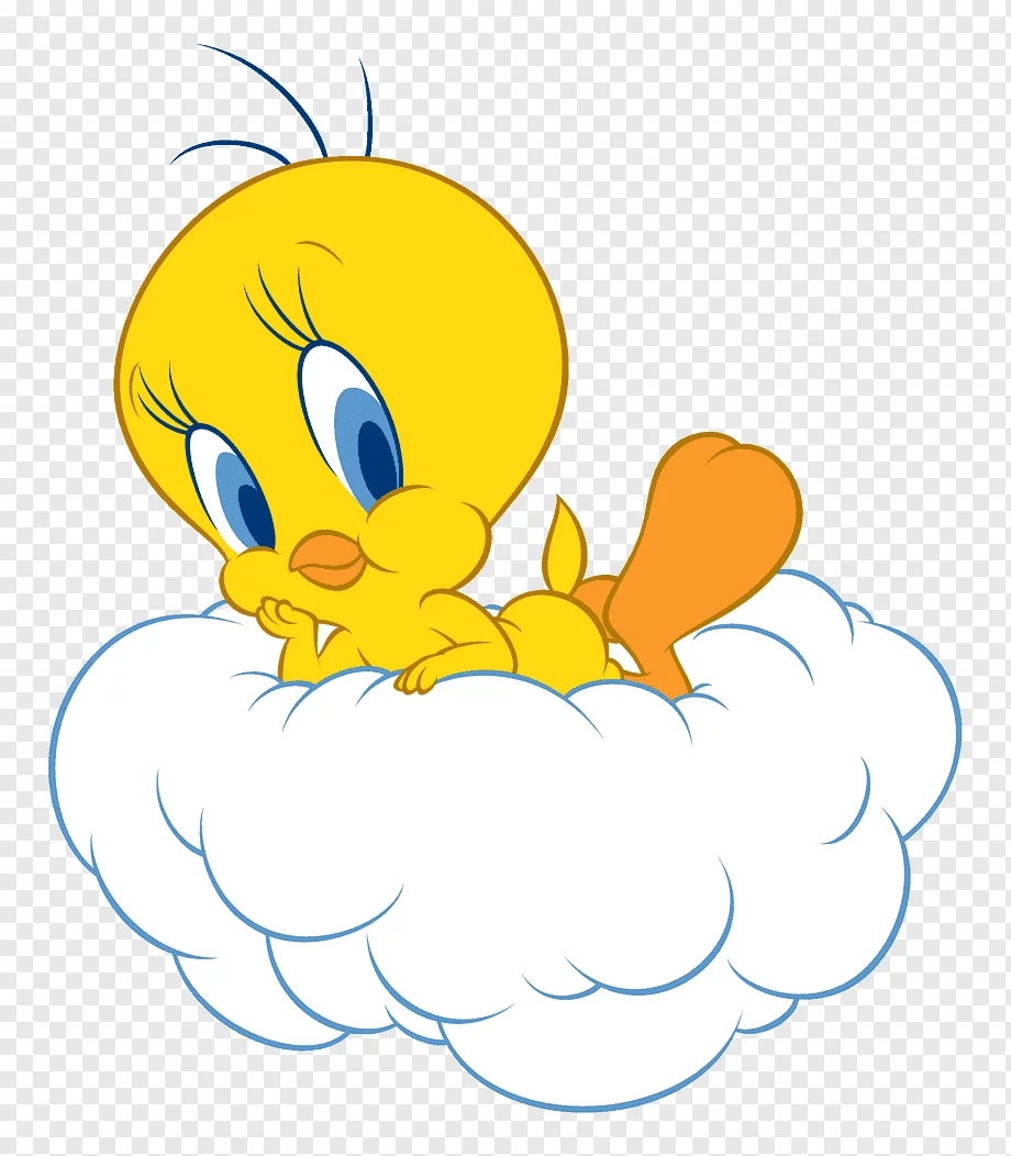 Png transparent looney tunes tweety bird illustration tweety sylvester high definition video t