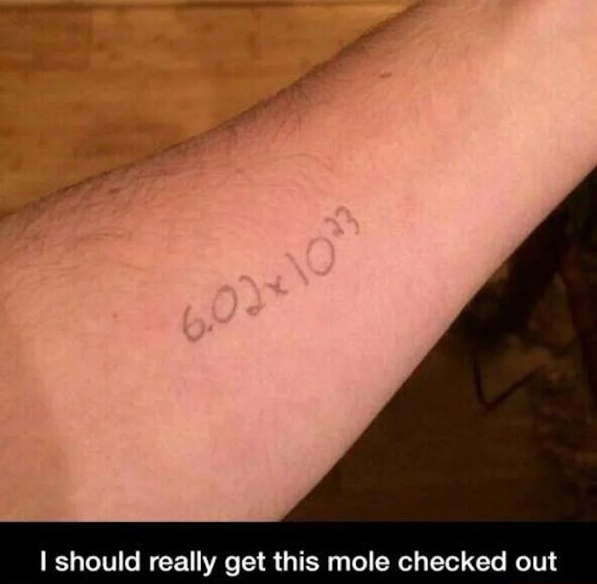 Molar tattoo