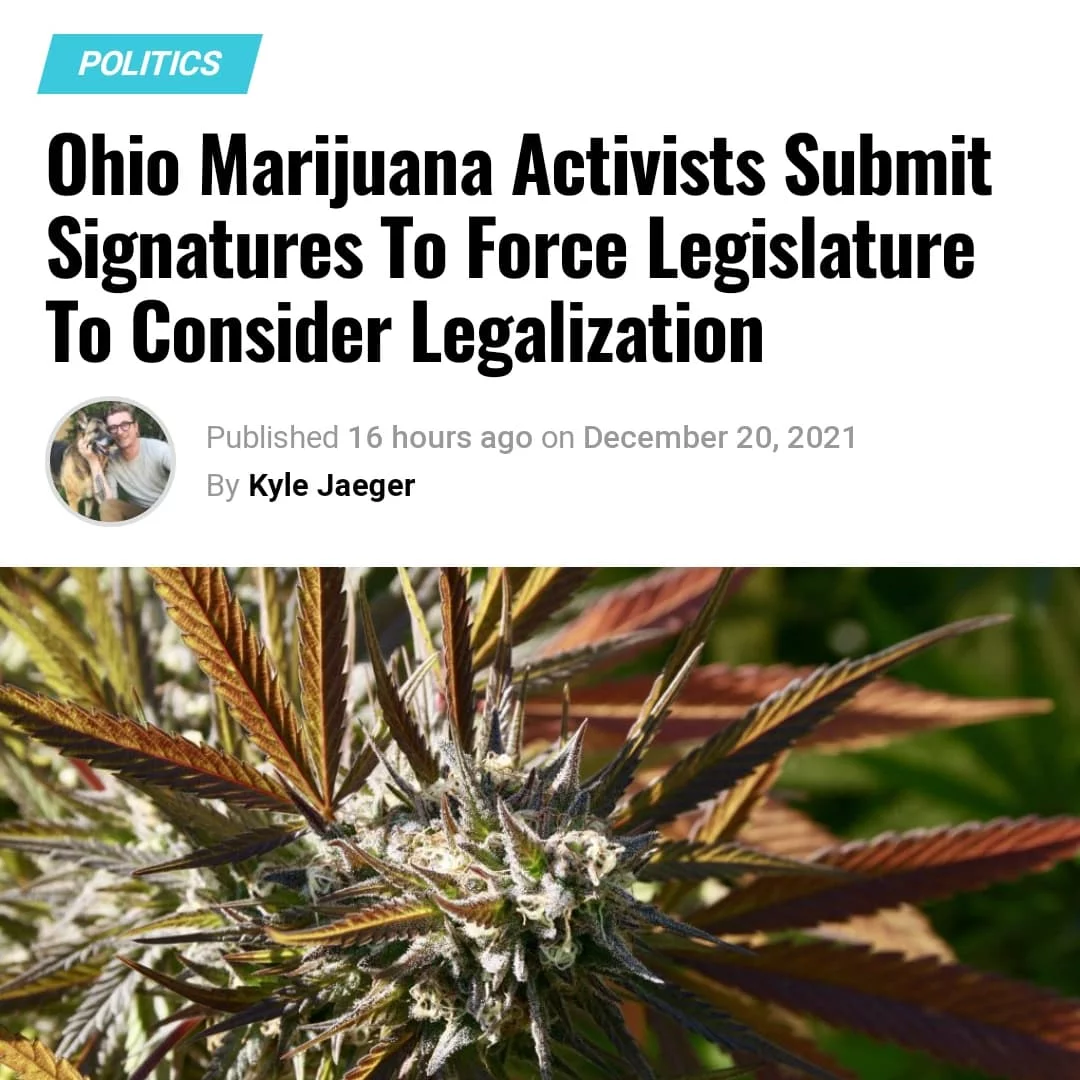 Ohio legalization effforts